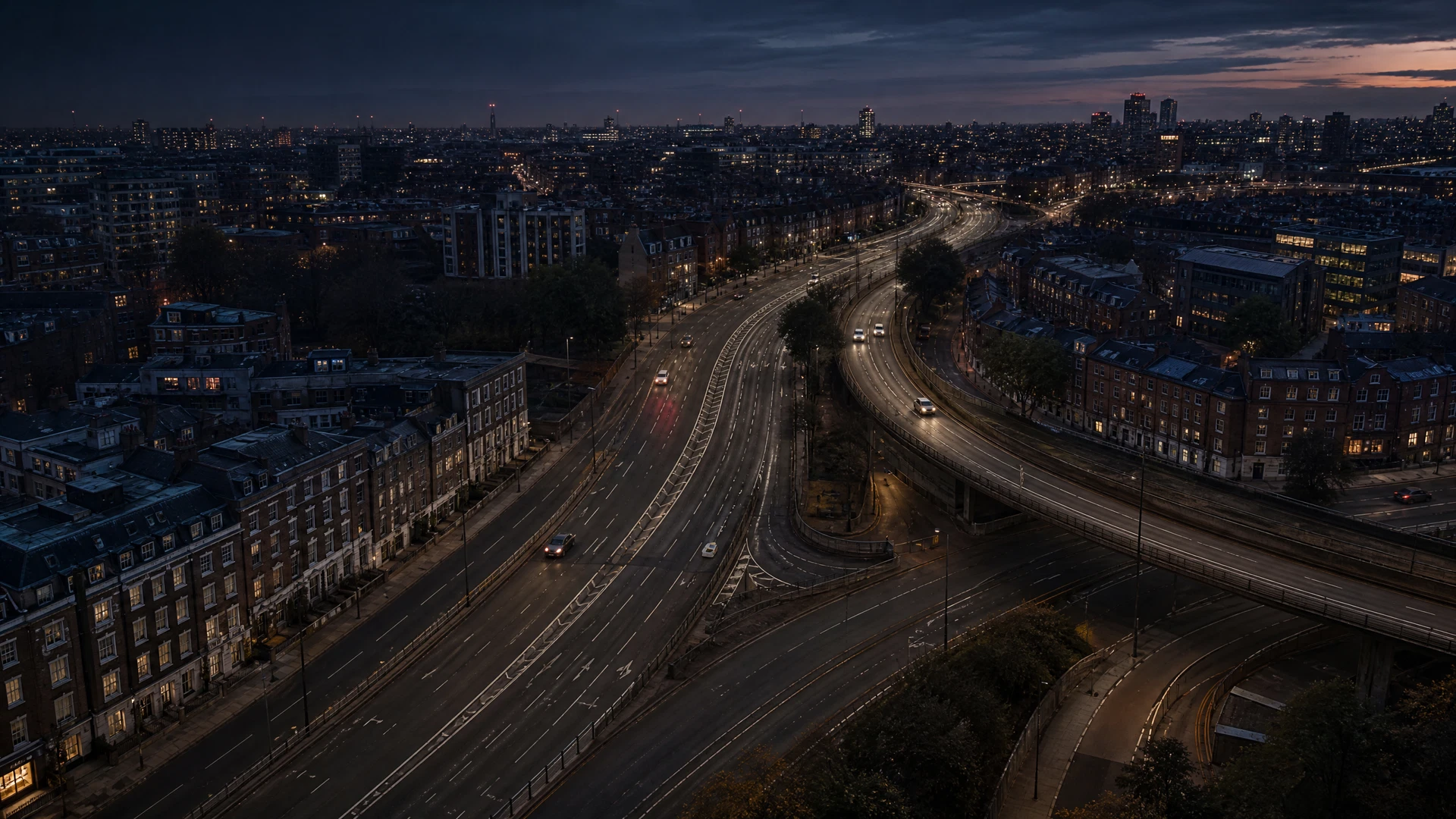 Illustrated A102 Blackwall Tunnel road-and-area context for this Traffic Chaos report. It does not depict the reported event.